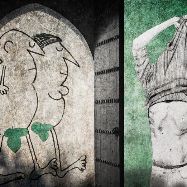 Obra digital Calu Project de los artista Lucia Cáceres Alves ilustradora y Carlos Cáceres Fotógrafo ©